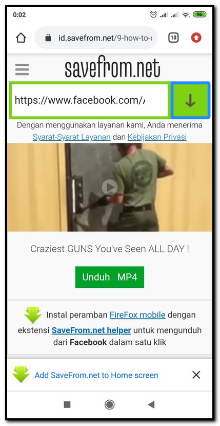 cara menyimpan video dari fb ke galeri - Tips Kerja