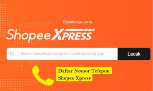 no telp shopee express