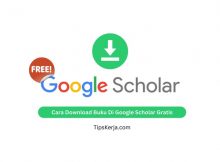 Cara Download Buku Di Google Scholar Gratis