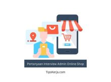 Pertanyaan Interview Admin Online Shop